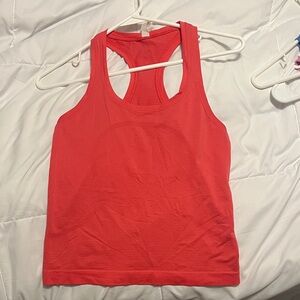 Lululemon Athletica Vibrant Coral Tank Top